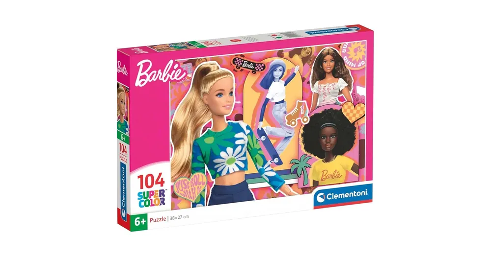 Csodálatos Barbie babák 104 db-os Supercolor puzzle – Clementoni Csak ma