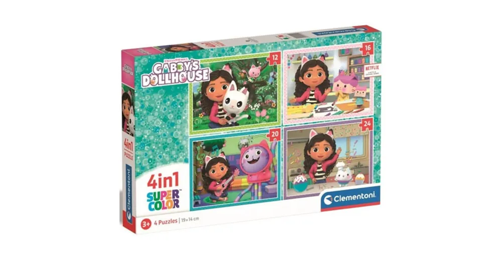 Gabi babaháza Supercolor 4 az 1-ben puzzle – Clementoni Ne maradj le