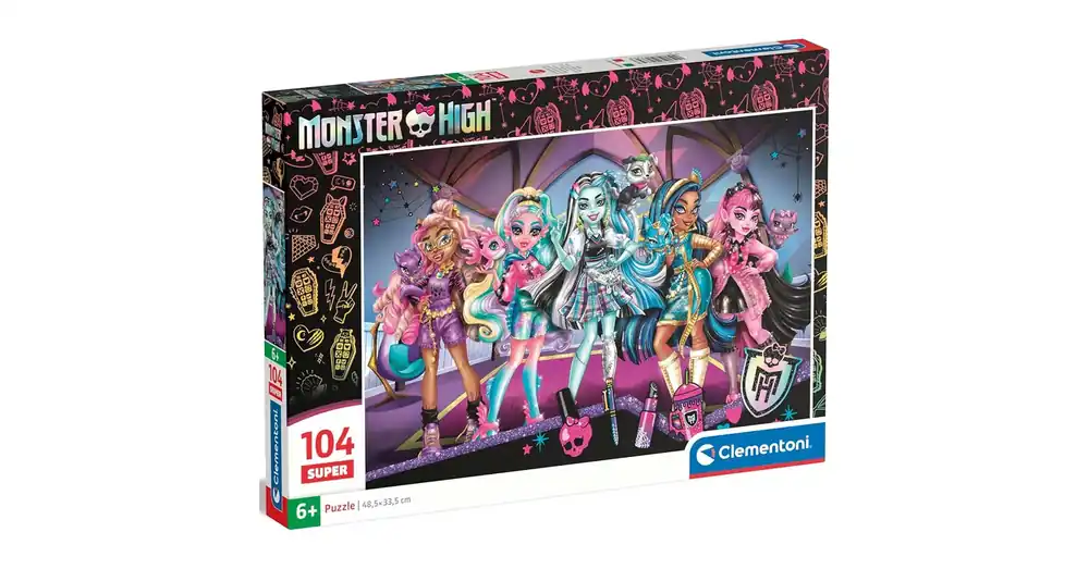 Prémium Monster High 104 db-os super puzzle – Clementoni