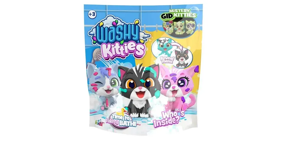 Washy Friends Color Reveal Pancsoló cicusok meglepetés tasakban többféle 1 db Biztonságos fizetés