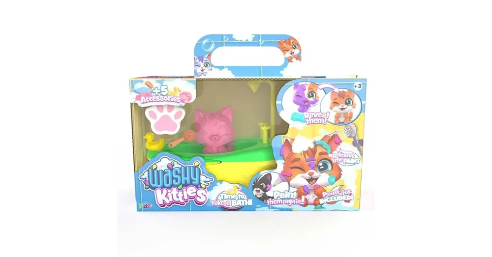 Washy Friends Color Reveal Pancsoló cicusok káddal és kiegészítőkkel – Szörmi Ne maradj le
