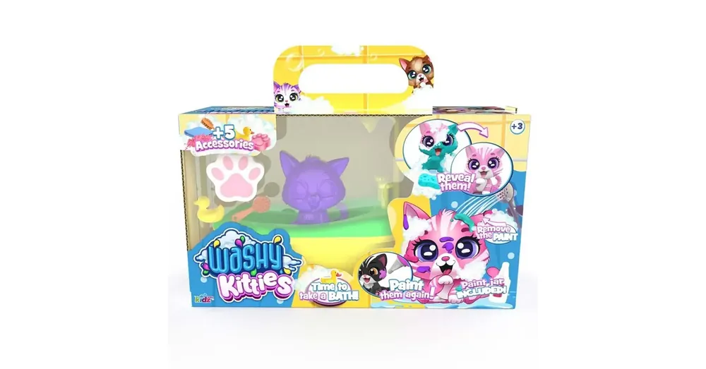 Washy Friends Color Reveal Pancsoló cicusok káddal és kiegészítőkkel – Pinki Legjobb ár