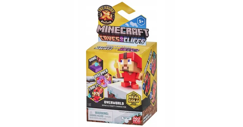 Treasure X Minecraft figurák Túlvilág meglepetéscsomag Szuper akció