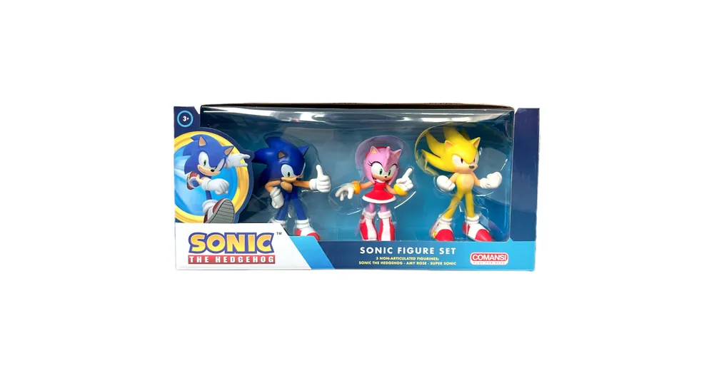 Sonic a sündisznó 3 db-os figura szett – Comansi Árengedmény