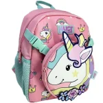 Vedd meg online Luna Must Team Unikornis 1 rekeszes ovis hátizsák levehető övtáskával 28×14×33 cm