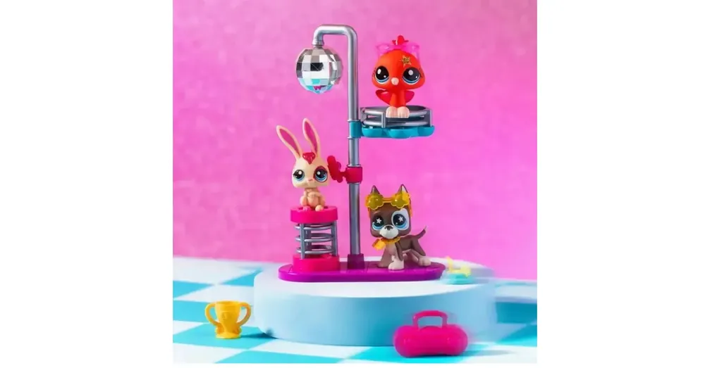 Gyors kiszállítás Littlest Pet Shop Disco 3 db-os figura csomag