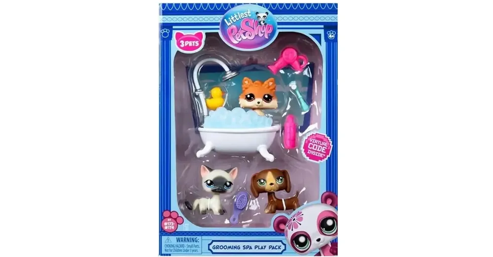 Vásárlói kedvenc Littlest Pet Shop Spa 3 db-os figura csomag