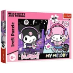 Azonnali szállítás Kuromi és My Melody városi ritmus 160 db-os puzzle – Trefl