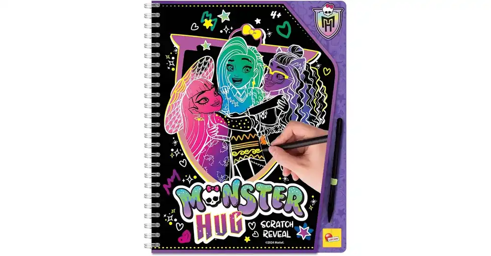 Outlet Monster High Monster Hug képkarc készítő szett – Lisciani