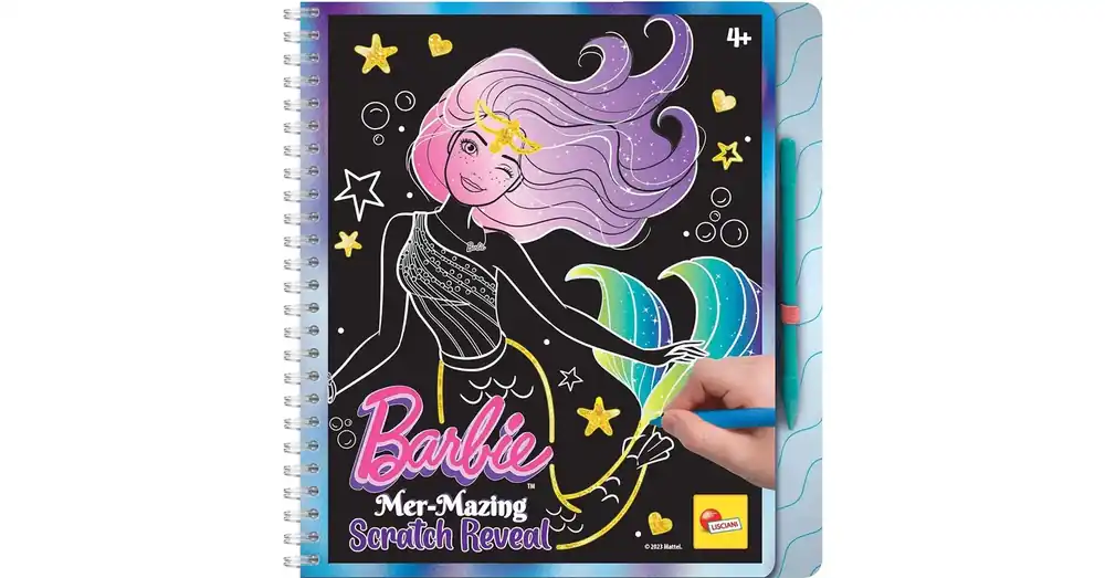 Barbie Mer-Mazing képkarc készítő szett 44 oldalas – Lisciani Utolsó esély