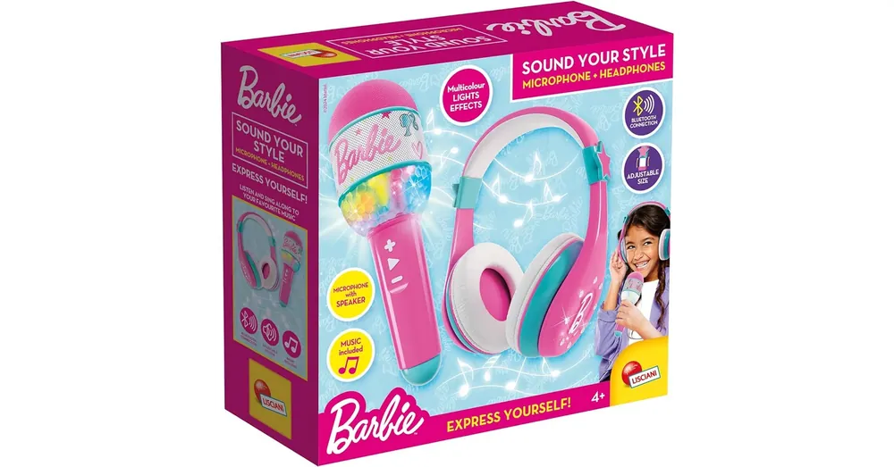 Ne maradj le Barbie Sound Your Style szett fejhallgatóval és mikrofonnal – Lisciani