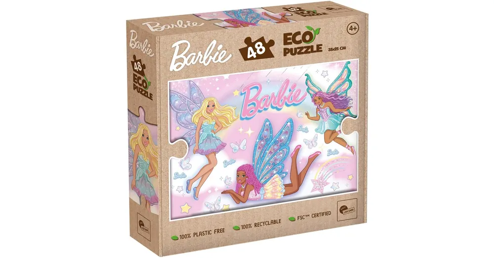Barbie tündéri barátnők 48 db-os Eco mini puzzle 35×25 cm – Lisciani Korlátozott ajánlat