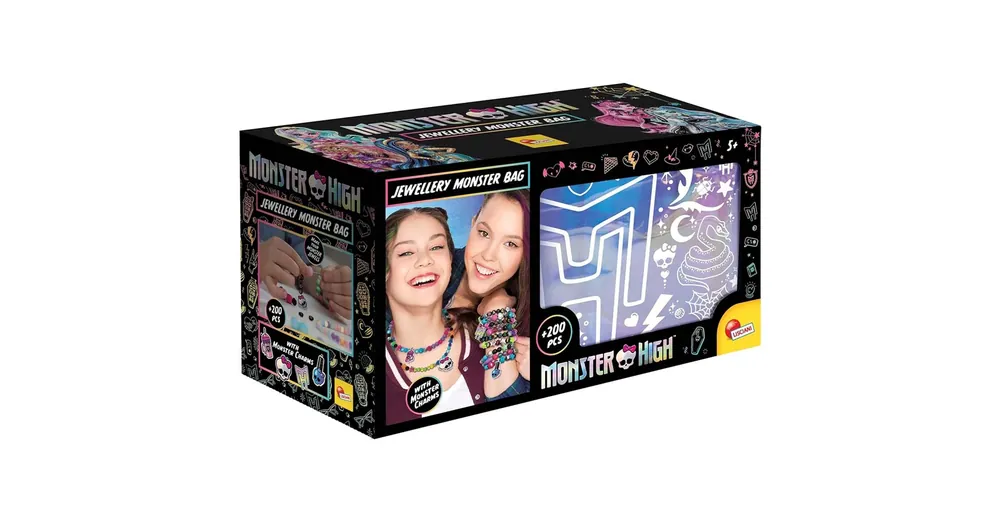 Monster High Rémszer ékszerkészítő szett Rémtáskában – Lisciani Legjobb ár