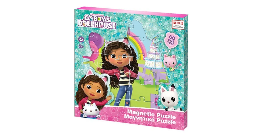 Luna Gabi babaháza mintás 3×20 db-os mágneses puzzle Kiárusítás