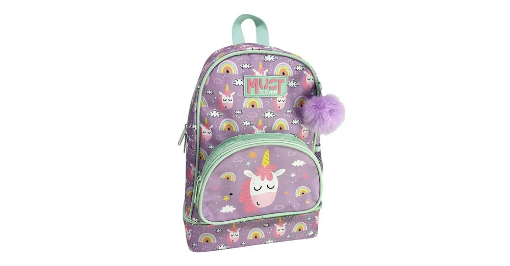 Luna Must Team Unikornis mintás lekerekített, izoterm ovis hátizsák 25×14×36 cm Kedvezmény