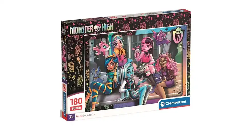 Csak ma Monster High 180 db-os super puzzle – Clementoni