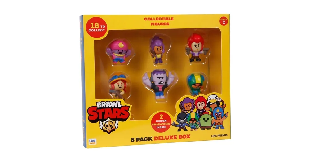 Kedvezményes ár Brawl Stars mini figurák dobozban 8 db-os szett