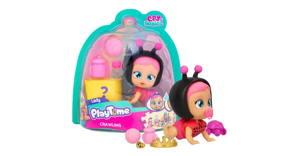 Cry Babies Playtime – Lady mászó könnyes baba kiegészítőkkel Utolsó esély