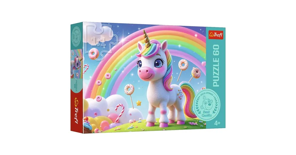 Unikornis Szivárvány 60 db-os puzzle – Trefl Kedvezményes ár