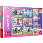 Gabi babaháza 10 az 1-ben puzzle szett – Trefl Újdonság