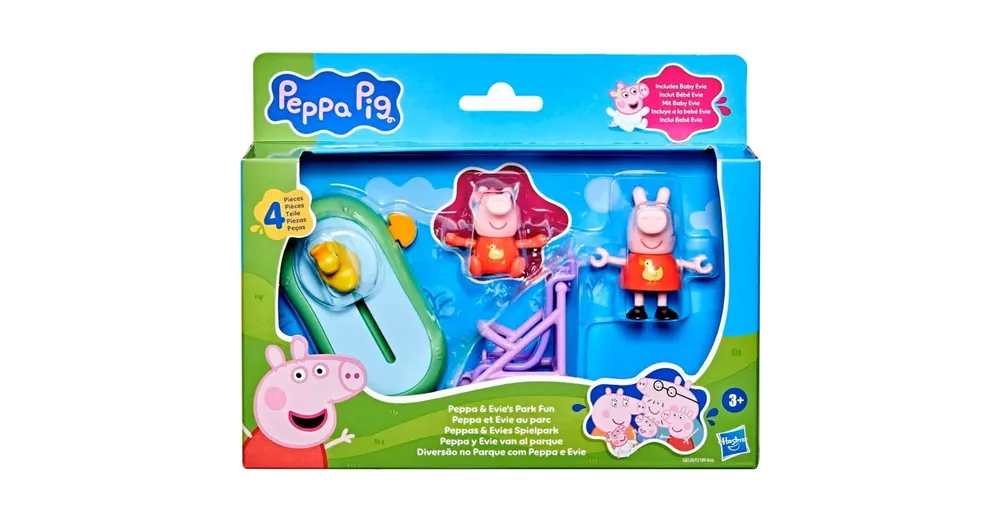 Akciós ár Peppa Malac Peppa élményei – Peppa és Evie a parkban játékszett – Hasbro