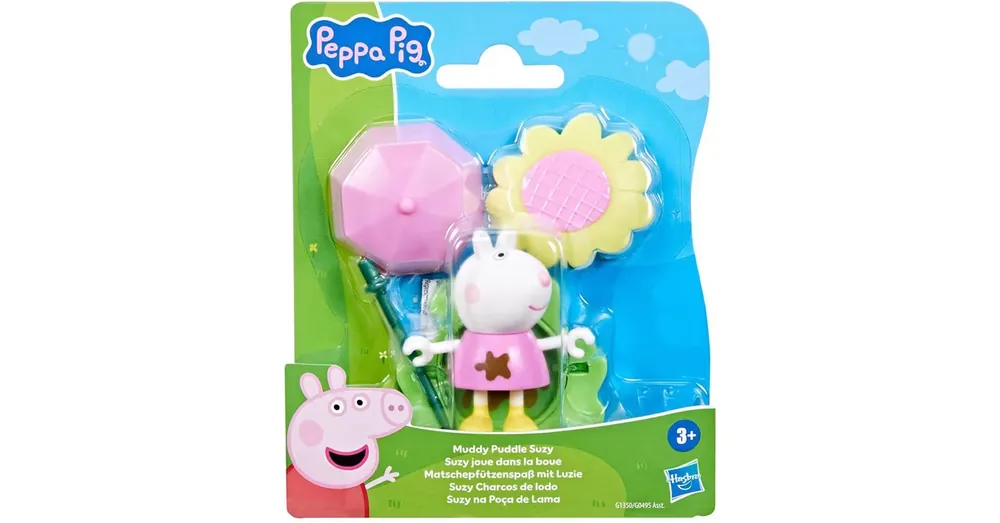Peppa Malac Sáros pocsolyás barátok – Suzy játékfigura – Hasbro Ajánlat