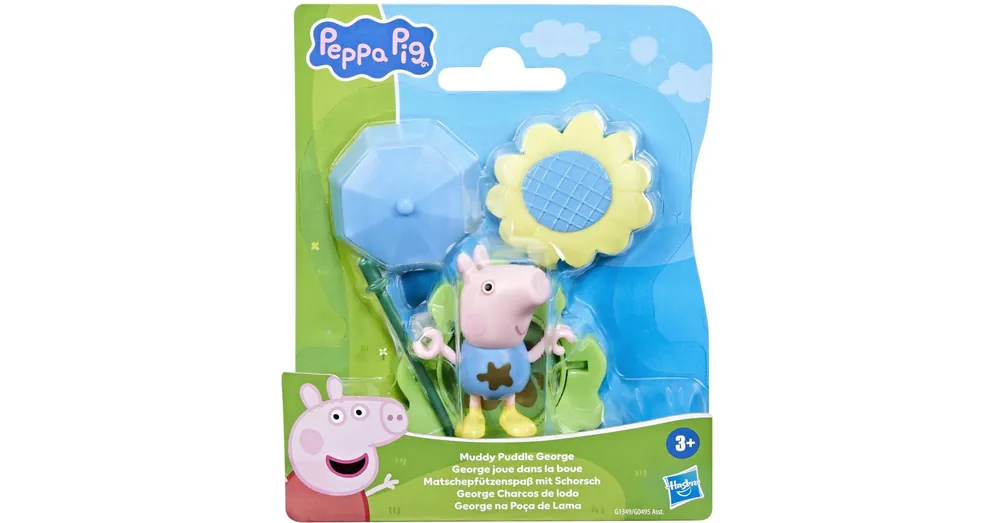 Kihagyhatatlan ajánlat Peppa Malac Sáros pocsolyás barátok – Zsoli játékfigura – Hasbro