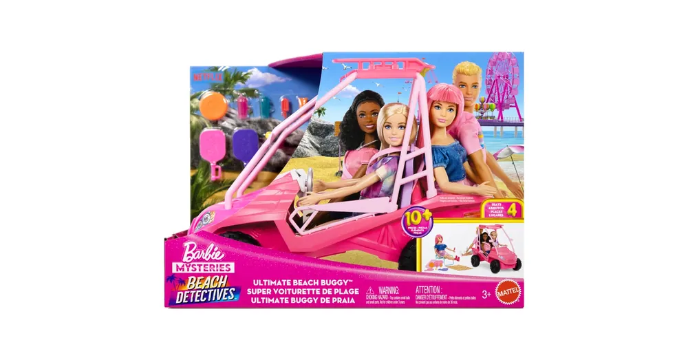 Barbie Mysteries Beach Detectives strandjárgány – Mattel Kiárusítás