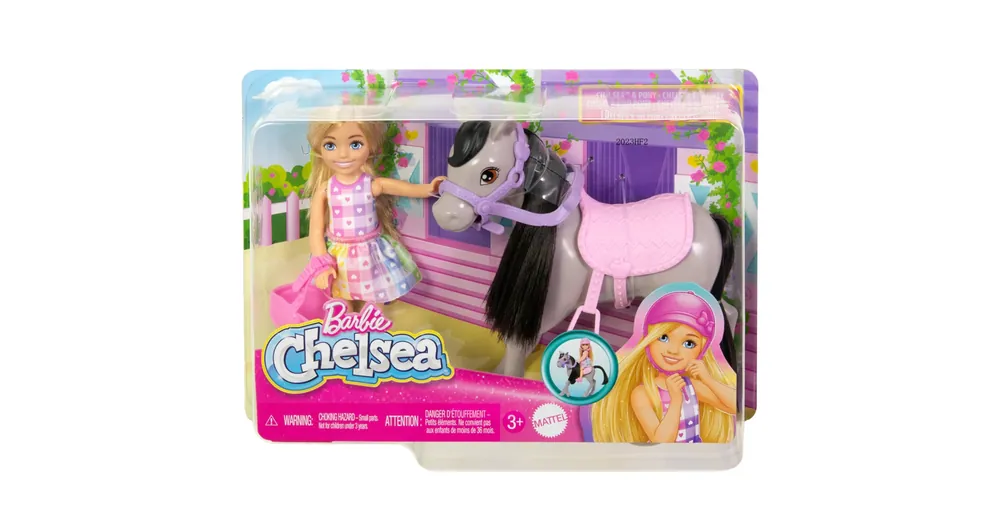 Barbie Chelsea és póniló játékszett – Mattel Akció