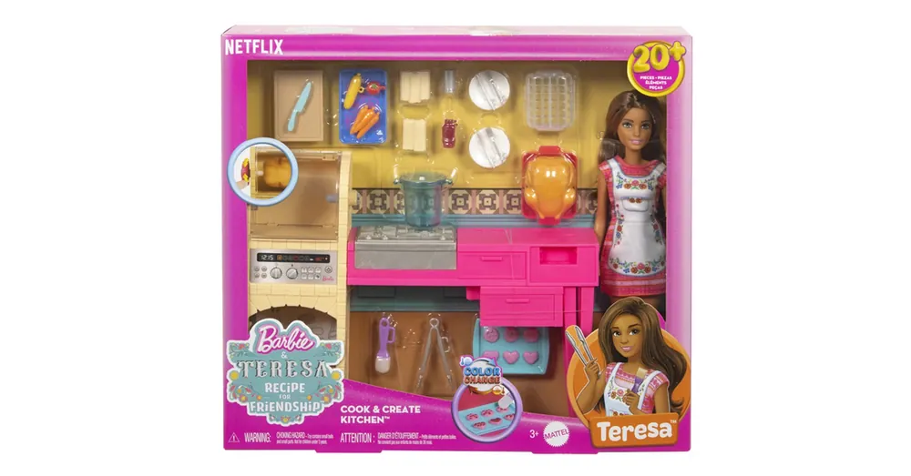 Barbie és Teresa Álomkonyha játékszett – Mattel Expressz szállítás