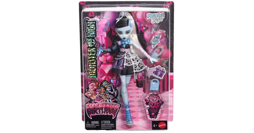 Monster High Scary Sweet Birthday misztikus mulatság Frankie baba – Mattel Akciós ár