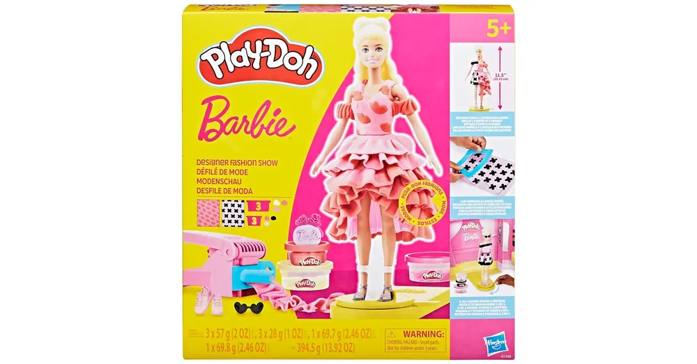 Vásárlói kedvenc Play-Doh Barbie divatbemutató gyurma szett – Hasbro