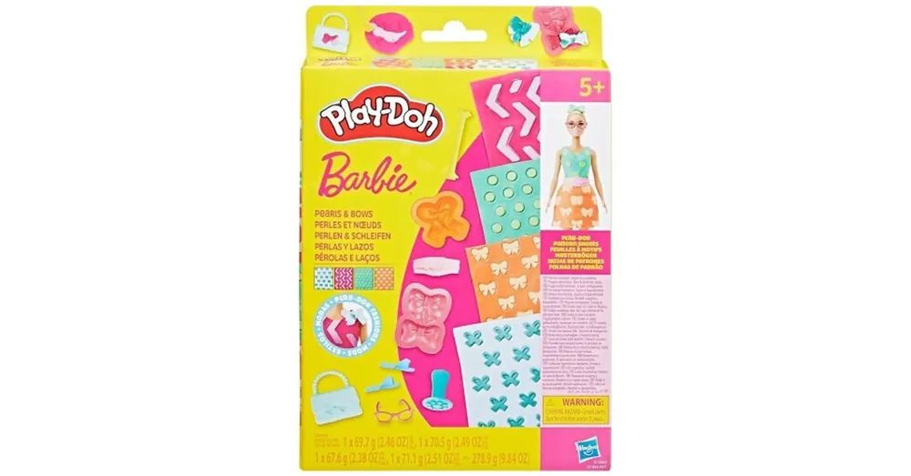 Play-Doh Barbie gyöngyök és masnik gyurma szett – Hasbro Olcsóbb