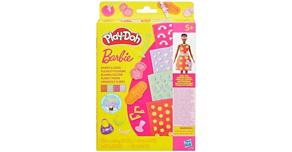 Expressz kézbesítés Play-Doh Barbie virágok gyurma szett – Hasbro