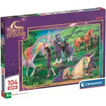 Unikornis Akadémia barátok 104 db-os puzzle – Clementoni Azonnali szállítás