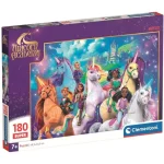 Szezonális akció Unikornis Akadémia csoportkép 180 db-os puzzle – Clementoni