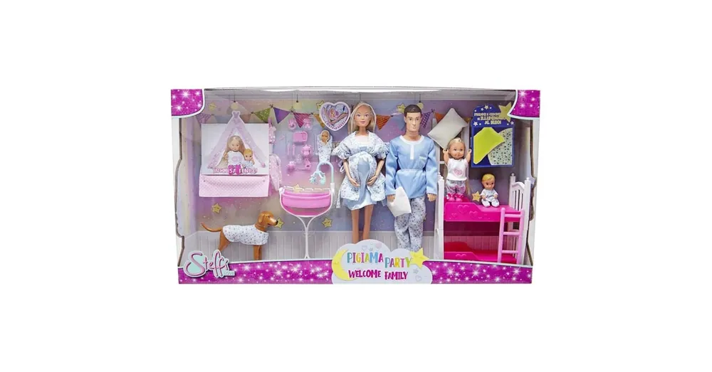 Steffi Love – Pizsama Party család játékszett – Simba Toys Szuper ajánlat