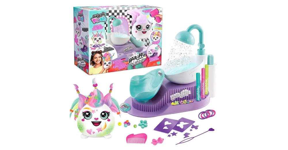 Style 4 Ever Airbrush Plush Hair-iffic hajszalon Prémium