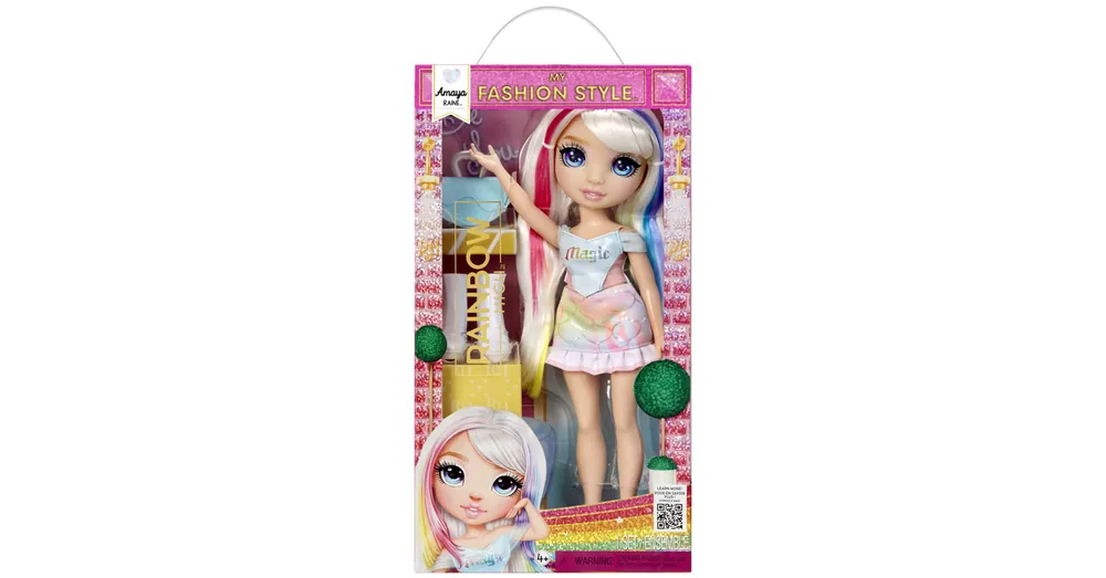 Rainbow High My Fashion Style Amaya Raine divatbaba kiegészítőkkel Vásárlói kedvenc
