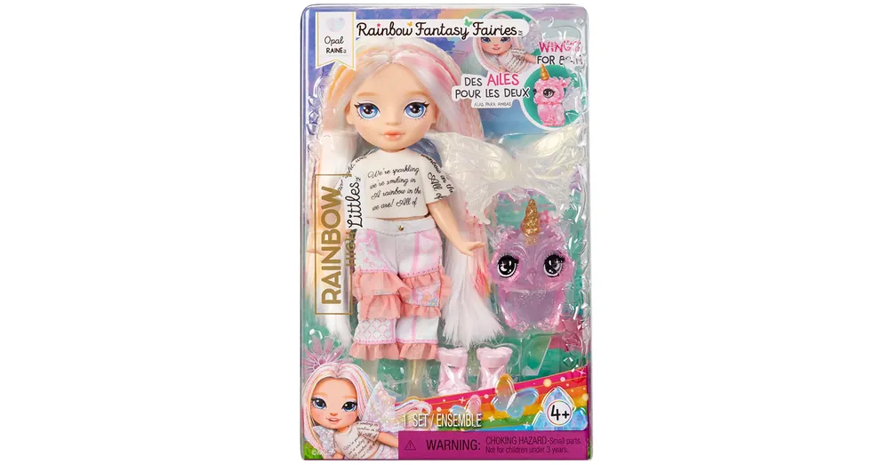 Gyors kiszállítás Rainbow High Littles szivárvány tündér Opal Raine baba
