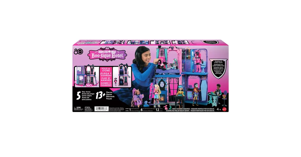 Monster High Szörnyszálló – Boo-tique Hotel játékszett – Mattel Akciós ár