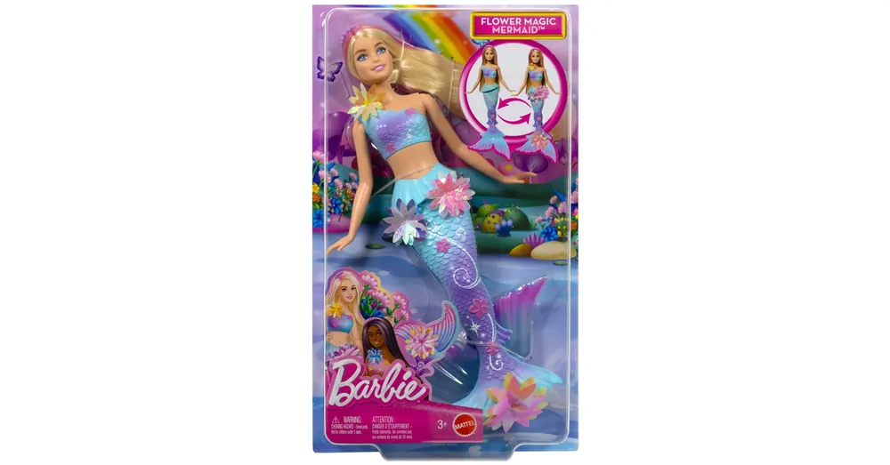 Barbie Dreamtopia Virágvarázs sellő baba – Mattel Szezonális akció