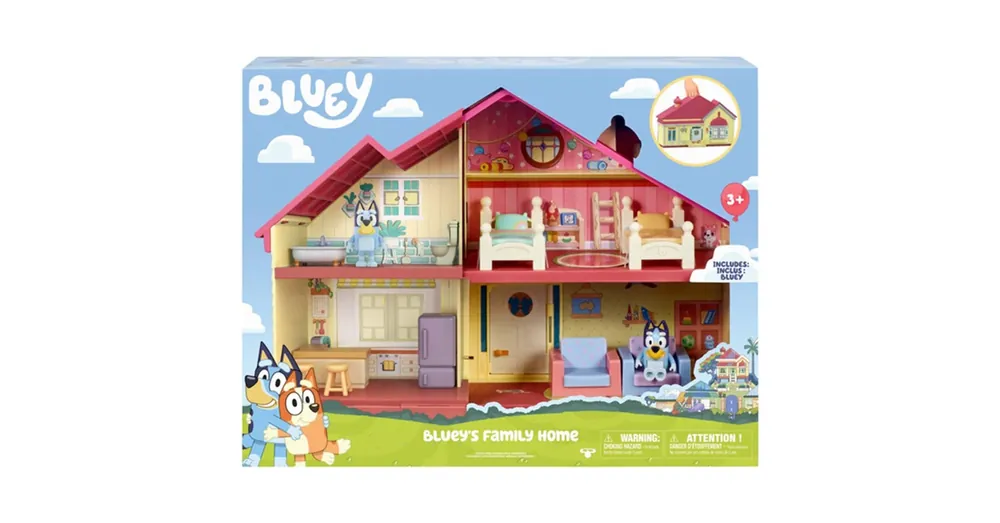 Szuper ajánlat Bluey Családi ház játékszett Bluey figurával