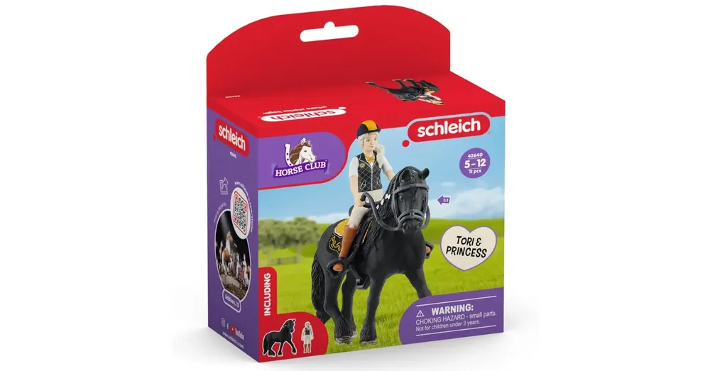 Schleich Horse Club – Tori és Hercegnő játékszett (42640) Ajánlat