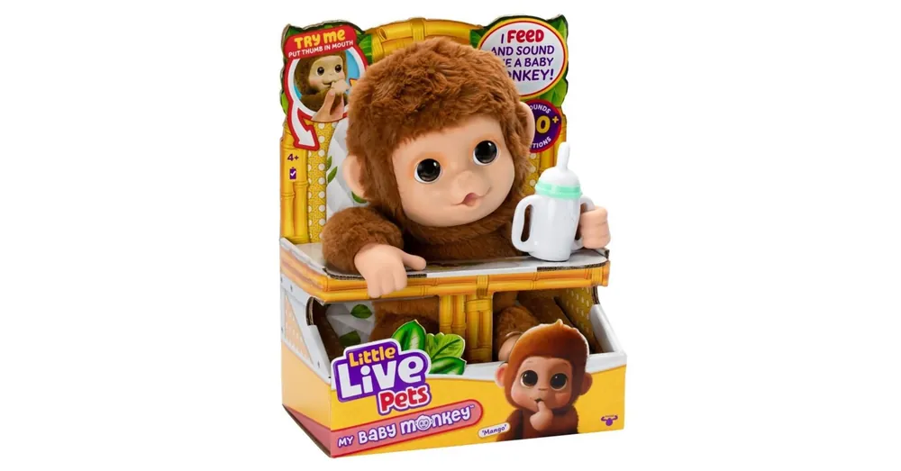 Ajánlat Little Live Pets Mangó, az interaktív maki babám