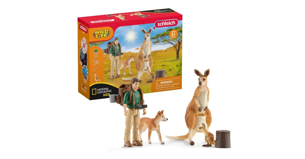 Szuper ajánlat Schleich Wild Life – Kenguru kaland figura szett (42550)