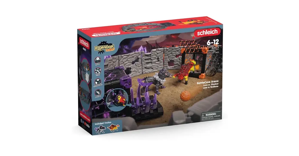 Schleich Battlecave aréna – Láva vs Árnyék (42673) Árengedmény