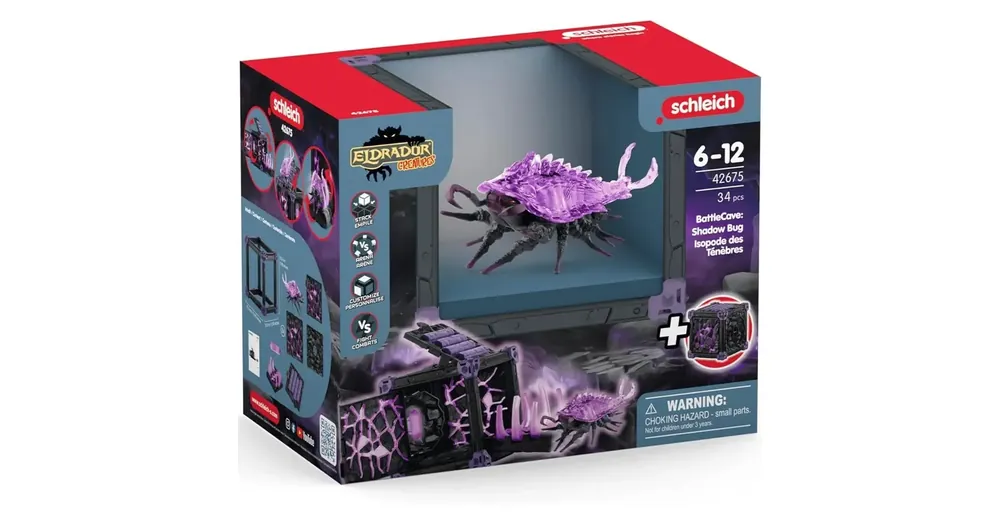 Vedd meg online Schleich Battlecave árny isopod szett (42675)