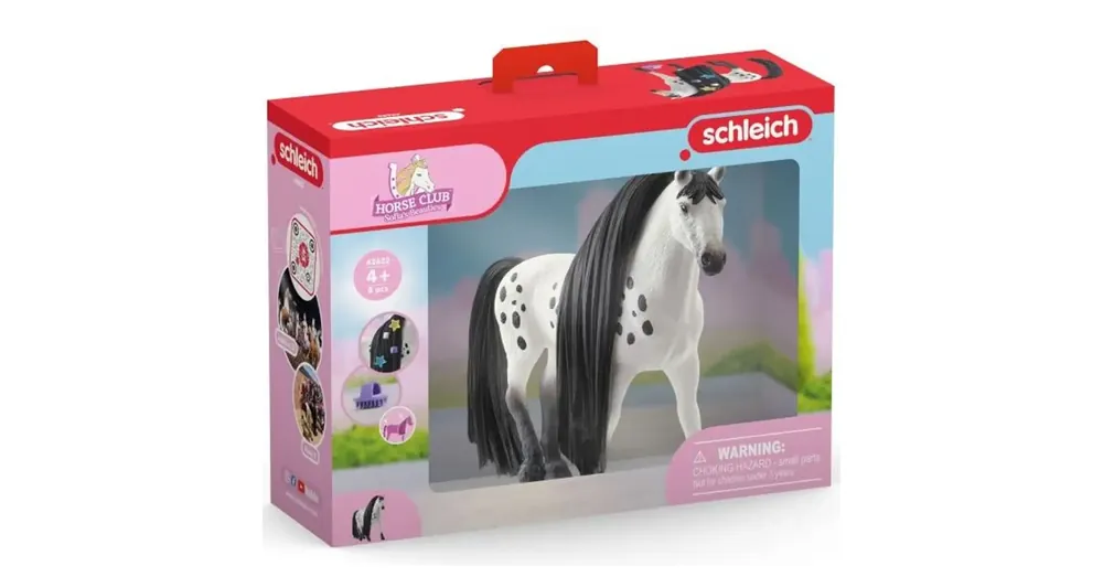 Kedvezményes ár Schleich Horse Club Sofia‘s Beauties – Knabstrupper csődör figura fésülhető sörénnyel (42622)