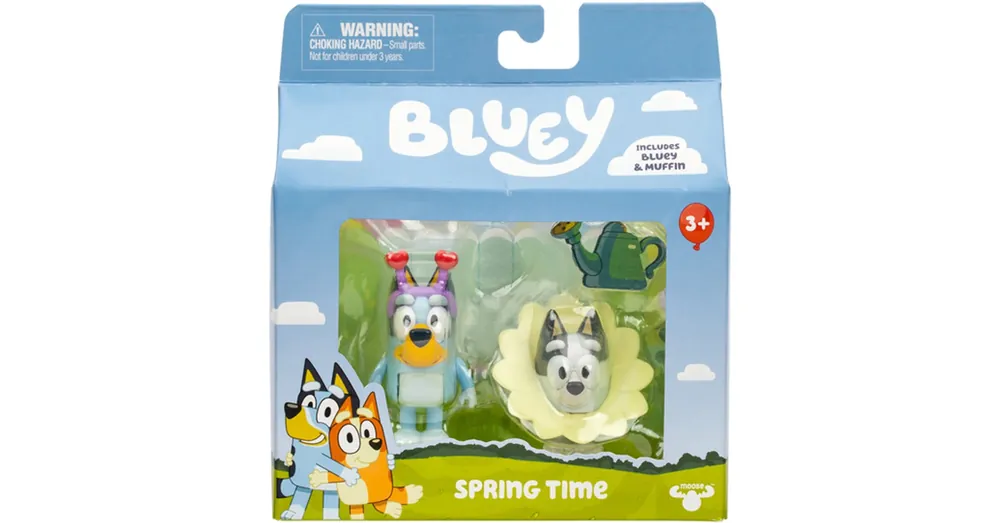 Bluey Dupla karakter figura csomag – Tavasz Azonnal elérhető